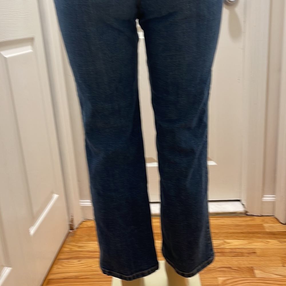 Talbots Barely Boot Jeans Pettit Size 8 - image 4